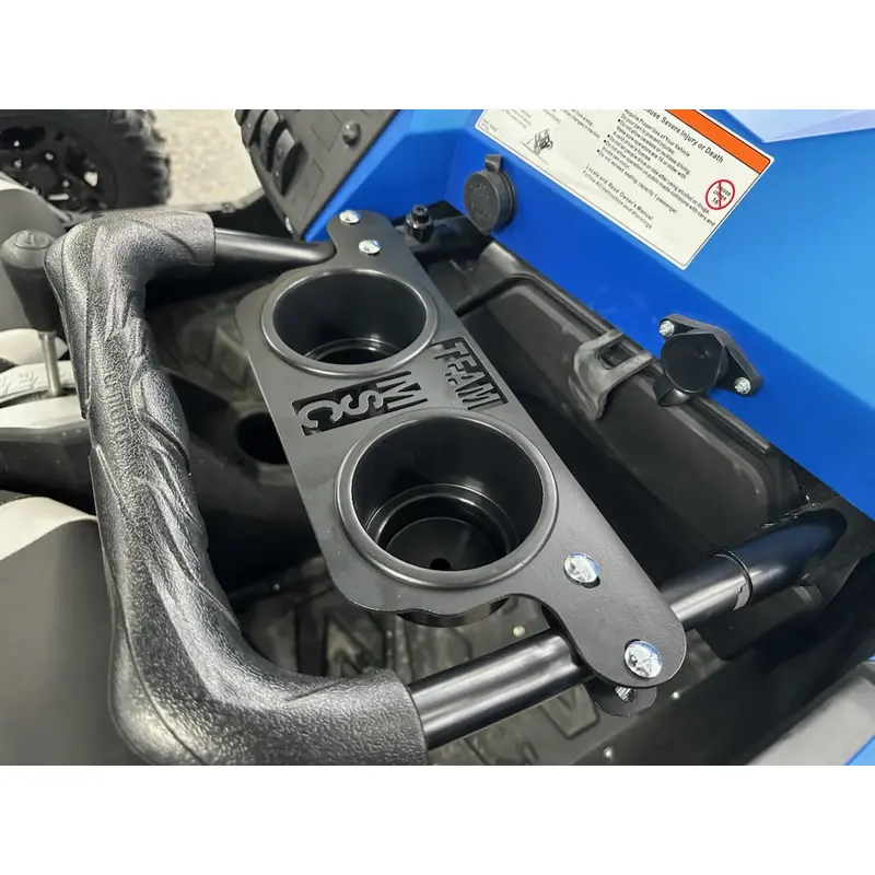 TEAM MSC | ZFORCE 500/800/1000 | GRAB BAR CUP HOLDER - CFMOTO BLUE