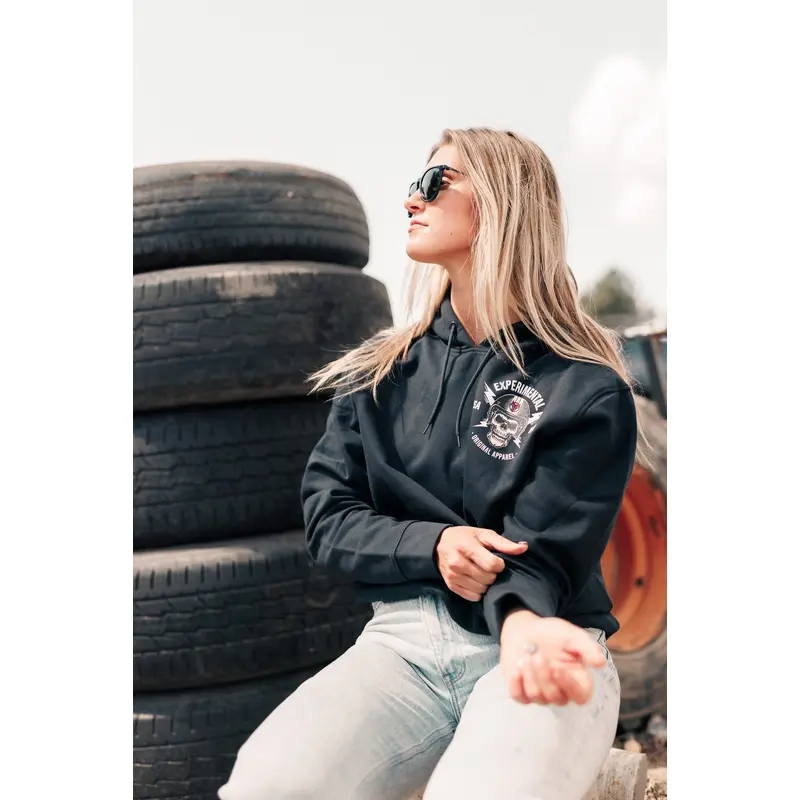 EXPERIMENTAL HOODIE BLACK