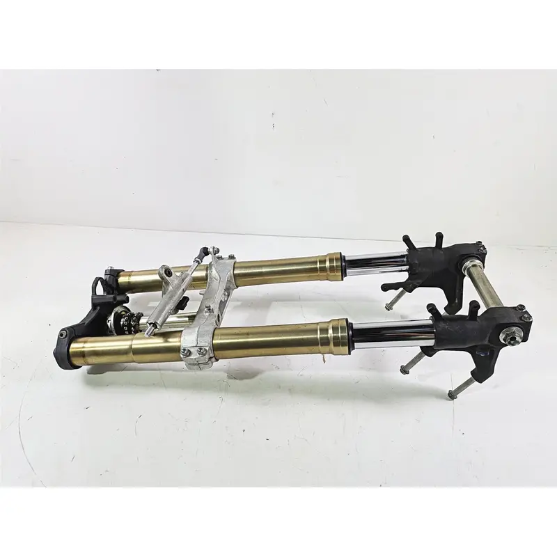 2008 Suzuki GSXR600 Front End Fork Leg Triple Tree Axle 51103-01H10 51104-01H10