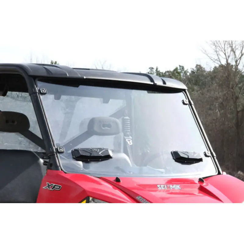 Windshield Versa-Vent (Uncoated Poly)  Polaris Mid-Size Pro-Fit Ranger by Seizmik