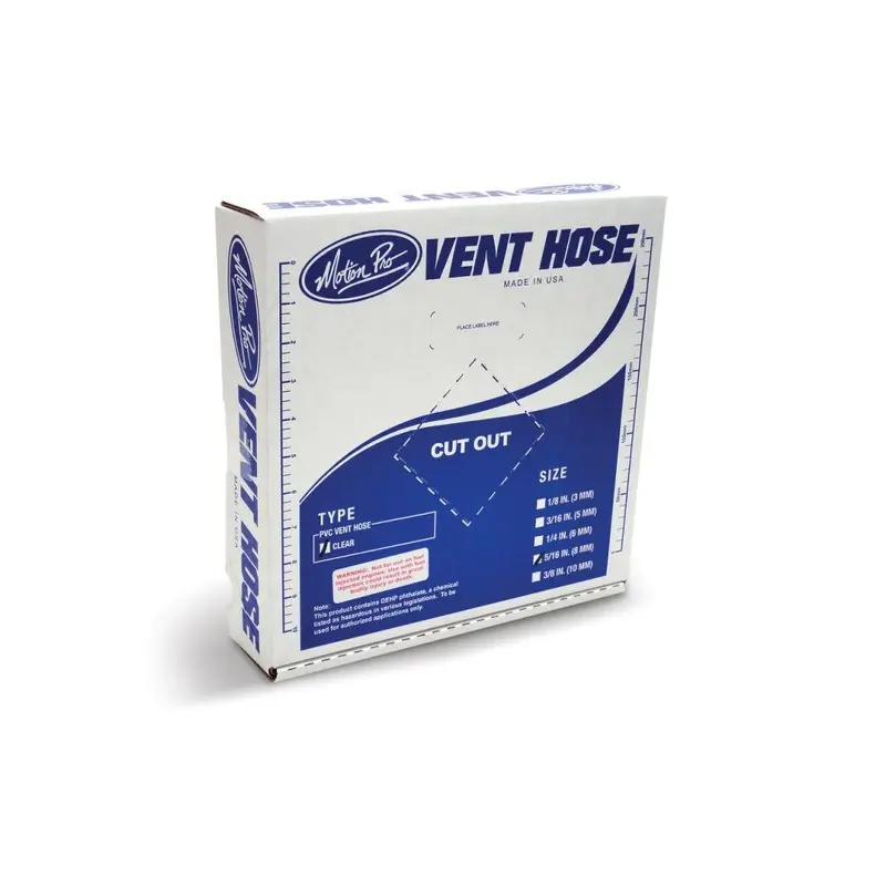Motion Pro Clear Vinyl Vent Line 5/16"X25'