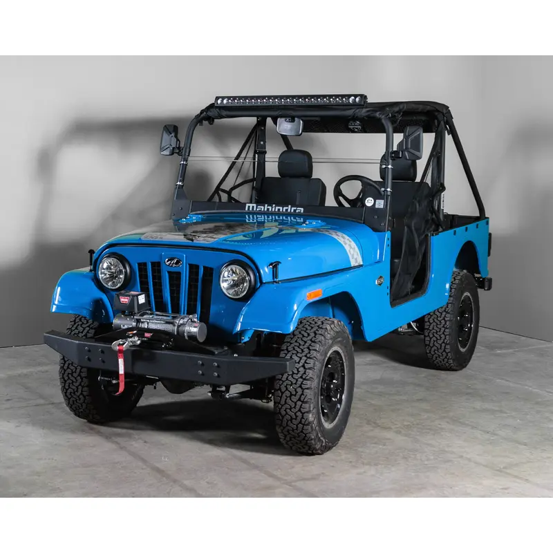 TERRARIDER MAHINDRA ROXOR HALF UTV WINDSHIELD - SCRATCH RESISTANT 1/4
