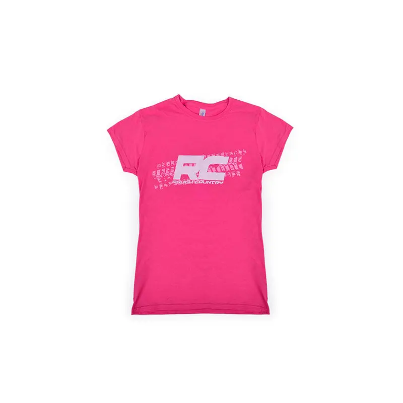 Rough Country | Rough Country T-Shirt | Women Fts Fit | Pink | Size XL | 84070