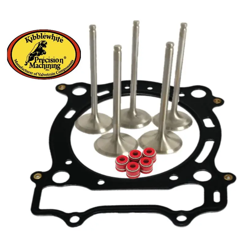 YFZ450 YFZ 450 +1 Intake Valves Exhaust Kibblewhite Stainless 1mm Intake Only