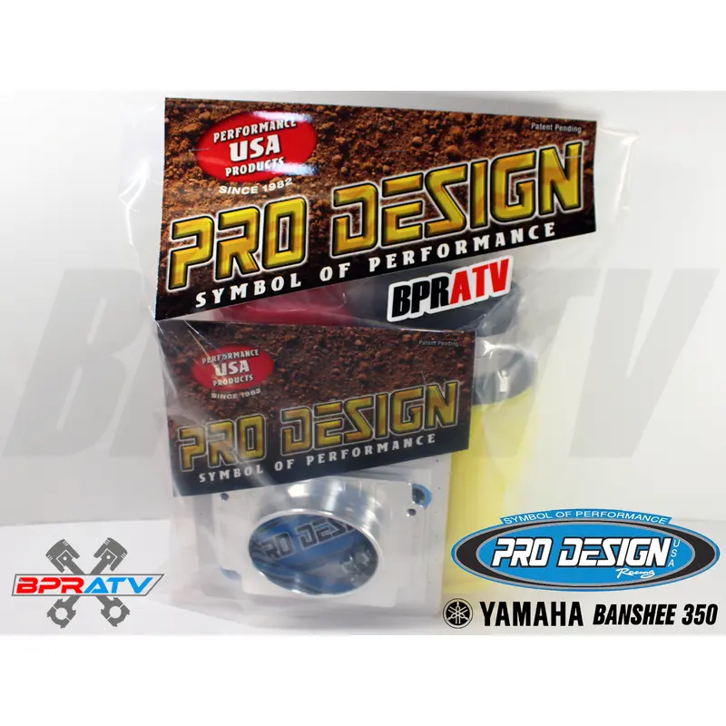 Banshee Cub Super Cub Pro Design Pro Flow Airbox Filter Kit Intake Manifold Kit