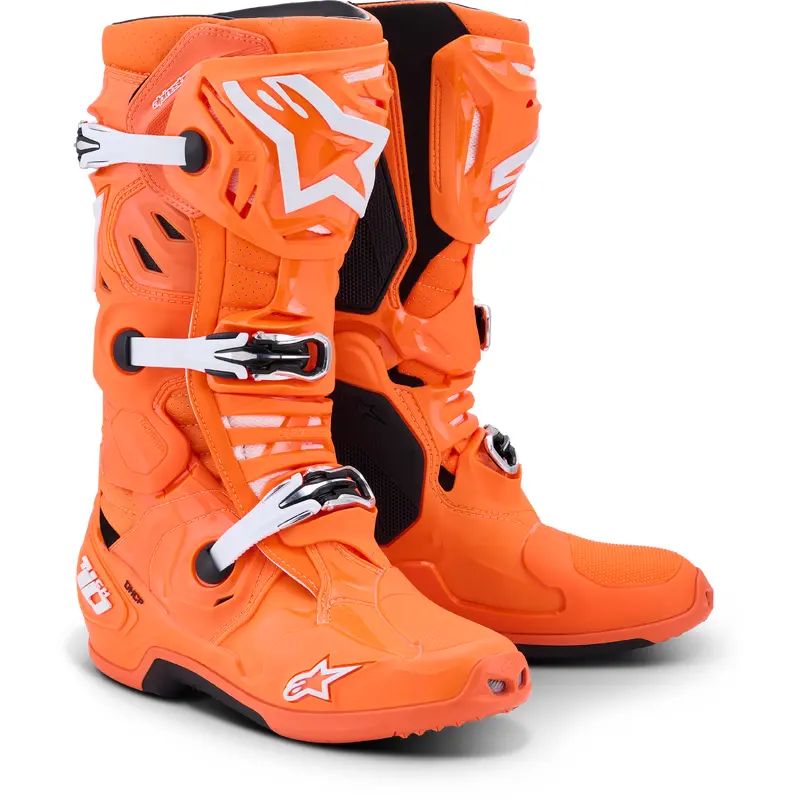 Tech 10 Supervented Orange Fluo/Black/White 12