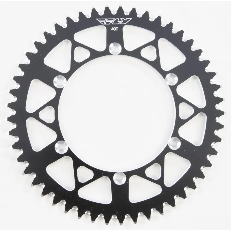 FLY RACING SPROCKET REAR 49T BLACK 422-49 BLK