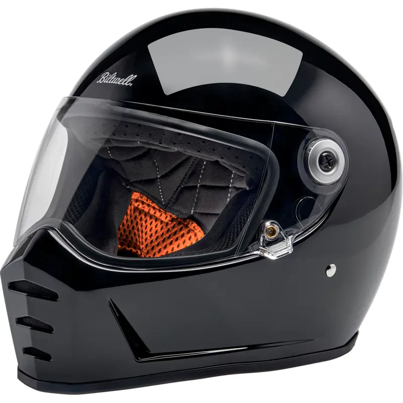 BILTWELL Lane Splitter Helmet - Gloss Black - 2XL 1004-101-506