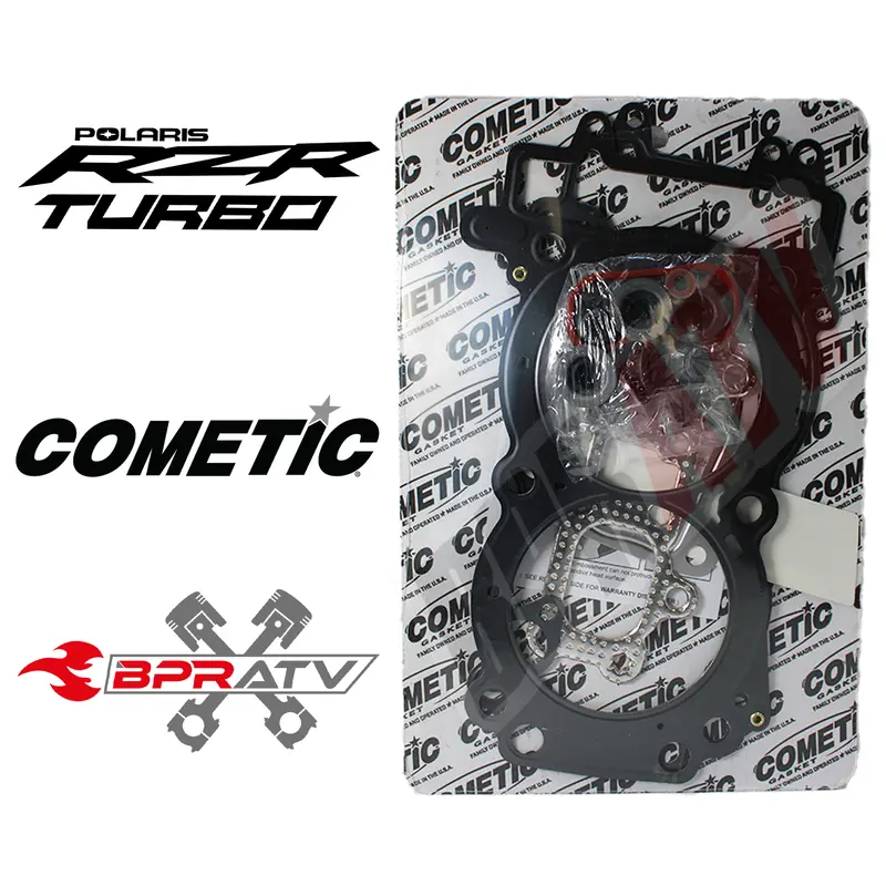 Polaris RZR XP XPT TURBO Standard Bore Cometic Top End 4 Layer Head Gasket Seals