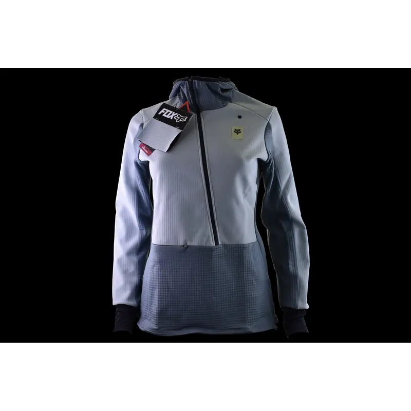 Fox Racing - Womens Defend Thermal Hoodie - Citadel Blue - S
