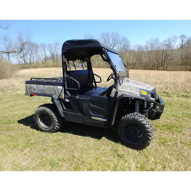 HiSun Sector 550/750 - Soft Top for Hard Windshield