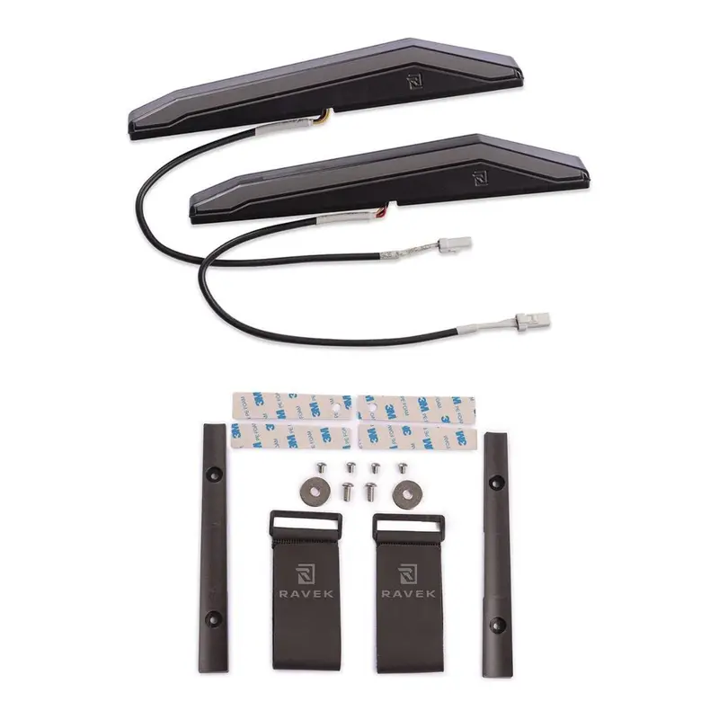 Polaris Ranger XP 1000 Plug & Play Apex Lights (Red Running / Brake Lights)