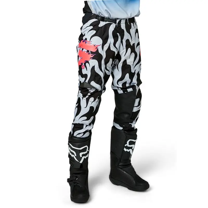 Pantalon de Motocross White Label Flame