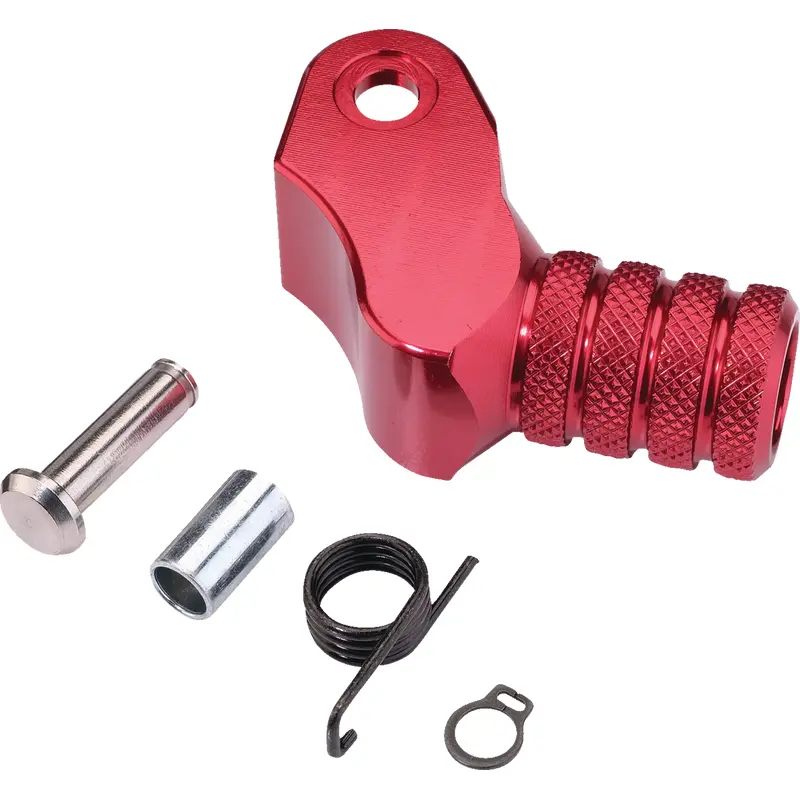 MOOSE OFFROAD Knurled Shift Lever Tip - 20 mm - Red 81-0000-10-10