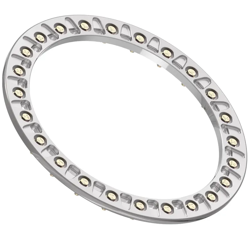 17" R3 BEADLOCK RING - RAW MACHINED