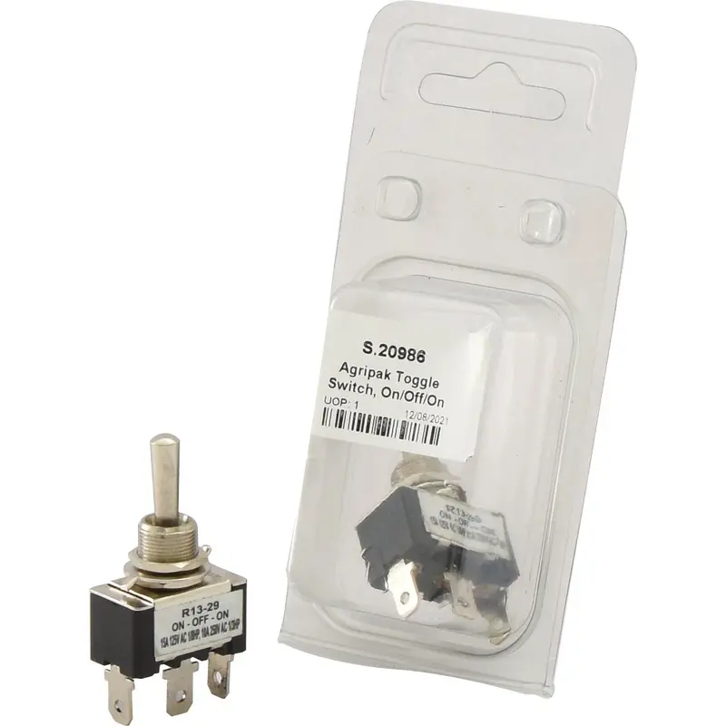 Agripak Toggle Switch, On/Off/On | Sparex Part No.S.20986