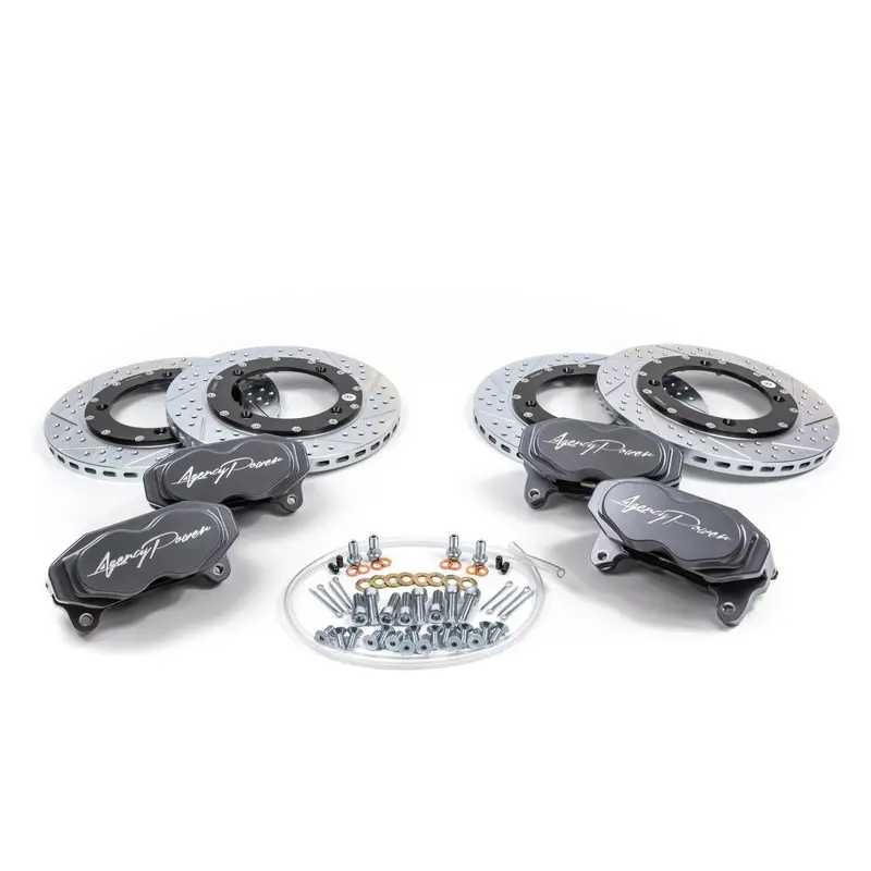 Can-Am Maverick X3 Turbo Big Brake Kit Front / Rear Graphite Gray (2017-2020)