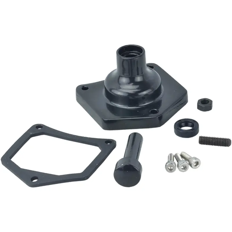 DRAG SPECIALTIES Solenoid End Cover - Starter Button - Gloss Black 79-4004